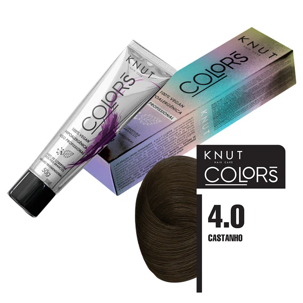Knut Colors 50g - Castanho 4.0