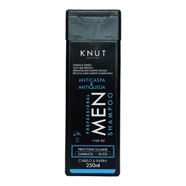 Shampoo Knut Professional Men 2 em 1 Cabelo & Barba 250ml