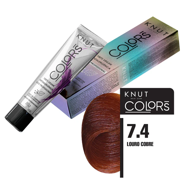 Knut Colors 50g - Louro Cobre 7.4