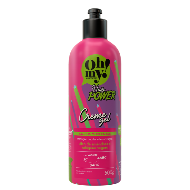 Creme gel Oh My! Hair Power - 500ml