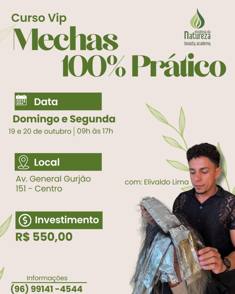 Curso VIP de Mechas 100% Prático